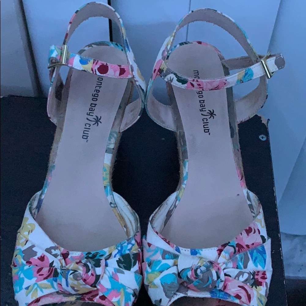 Montego bay club wedges shoes
